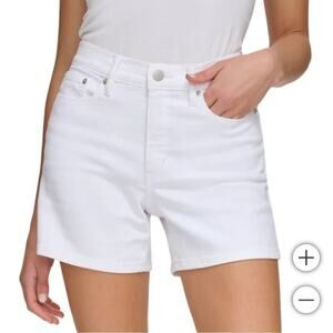 Calvin Klein Jeans Ladies' Denim White Short SIze 10